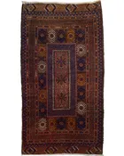Afghan 3'9" x 6'8"
