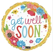 18" GET WELL FLOWERS — Flor De Monterey