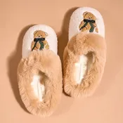 Dreamy Daze Slippers-Teddy Bear Theo, Small/Medium