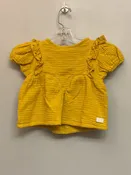 7 for all mankind Size 12M Mustard Muslin Infant Girls Eyelet Blouses & Tunics