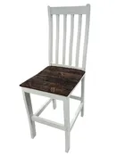 26″ Counter Chair, White **SAMPLE**