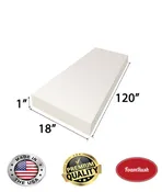 18" x 120" High Density Foam Rectangle (Bench)