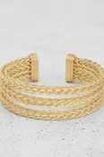 3 Braided Link Cuff Bracelet
