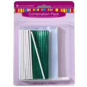 Lollipop Sticks, Bags & Twist Ties Combo Pack