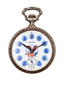 Arnex JFK &amp;amp; RFK Memorial Open Face Pocket Watch c. 1970s