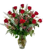 1 DOZEN RED ROSES