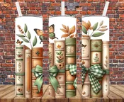 Book Lover - Tumbler Wrap Transfer