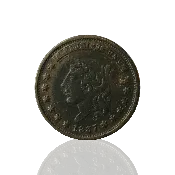 1837 Hard Times Cent, Center Market, 14th Ward, New York