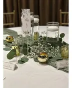 BABY'S BREATH AND EUCALYPTUS