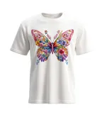 Cottn Curls Fairy Wings T-shirt White