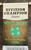 4H Leather Banner