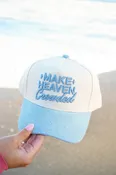 Kenz Kustomz - Make Heaven Crowded Vintage Trucker - Denim