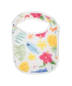 Coastal Icons Baby Girl Bib — Butterfly Beach Clothing