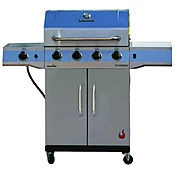 Char-Broil 4-Burner LP Gas Grill with Electronic Ignition & Side Burner - Stainless Steel