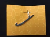 Sterling Silver Field Hockey Stick Charm