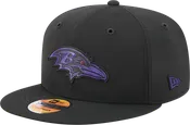 Baltimore Ravens New Era 2026 NFL Sideline 9Fifty Snapback Hat Black