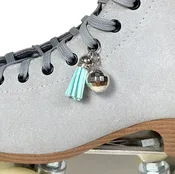 Roller Stuff Disco Ball and Tassel Charm