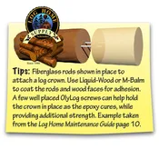 Fiberglass Rod 3/4" x 4'