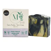 Activated Charcoal, Sea Kelp, & Tea Tree Facial Body Bar