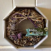 9" Bird Seed Wreath