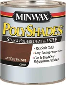 PolyShades Antique Walnut Stain And Polyurethane 1/2-Pint