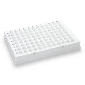 0.2mL 96-Well PCR Plate, Low Profile, Full Skirt, White