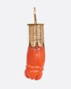 14k Phallic Talisman Pendant