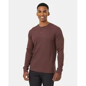 10 Tree Waffle Henley || Mahogany