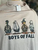 "Boys of Fall" Mushroom Colored Halloween/Fall Ducks Graphic Tee