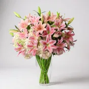 Intrigue Luxury Lily & Hydrangea Bouquet