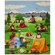 Barron Goes Camping Fabric Collection - Camping Panel