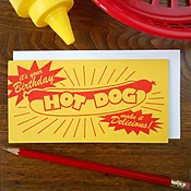 birthday hotdog