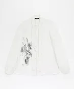 BOWTIE PRINTED BLOUSE