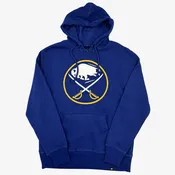 '47 Brand Buffalo Sabres Primary Logo Royal Headline Hoodie