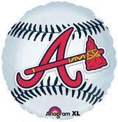Baseball Balloons Atlanta Braves