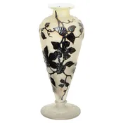 Art Deco Daum Freres Vase “Clematis Et Papillons”