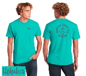 “Woody” Signature Unisex Tee – Tahitian Blue
