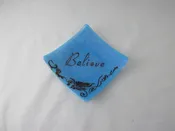 “Believe” White with Turquoise IR