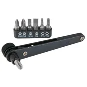 8 pc right angle screwdriver