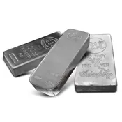 100 OUNCE SILVER BAR .999 FINE (DEALERS CHOICE)