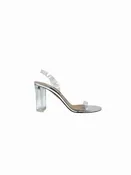 Aquazzura W Shoe Size 38 High Heels WDB 'So Nude' Plexi Block Heel