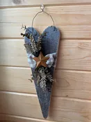 Reclaimed Barn Board Heart- Star1