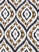 Back/White/Coyote Brown/Multi 100% Polyester Abstract Diamond Print Outdoor Canvas 55W