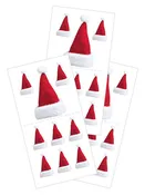 Santa Hat Sticker