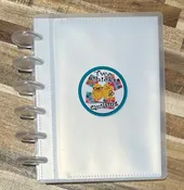 TCQ Villa Rosa Pattern Storage Binder