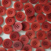 Amber 1" Corozo Nut Buttons