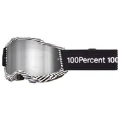100% Accuri 2 Goggles-Samba-Silver Mirror Lens