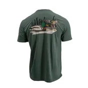 Backwater Mallards Tee Grn – Xlg