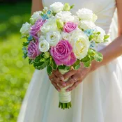 Pink and white bride  Bouquet