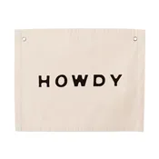 Howdy Canvas Banner